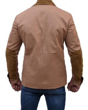 Stylish Brown CottonJacket Inspired by Craig in Dream House