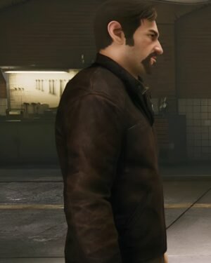 Stylish Leather Jacket Inspired by the Video Game A Way Out