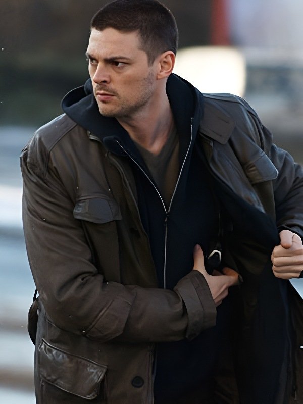 Stylish Movie InspiredBlack Trench Coat for Men