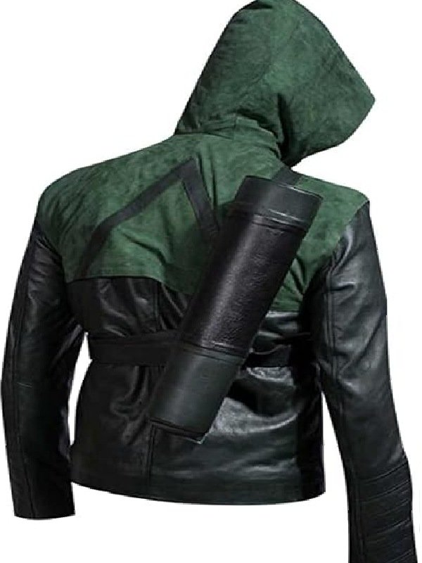 Stylish Superhero Inspired Green Hoodie Jacket for Men