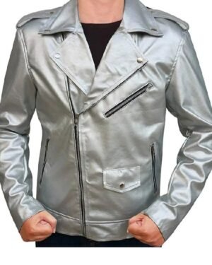 StylishSuperhero Inspired Leather Jacket for Men