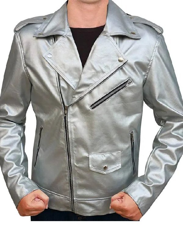 StylishSuperhero Inspired Leather Jacket for Men