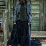 The Traitors UK Claudia Winkleman Grey Wool Coat