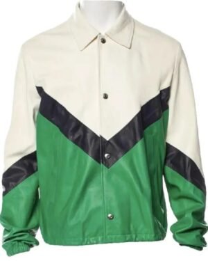 Trendy Leather Jacket Inspired by Scott Evans’ Look on Access Hollywood