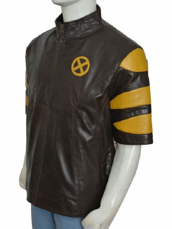 Classic Superhero Inspired Leather Jacket for Men
