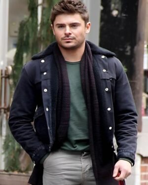 Zac Efron That Awkward Moment Fur Jacket