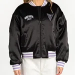Golden State Valkyries Black Satin Jacket