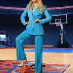 Kate Hudson Running Point S02 Blue Suit