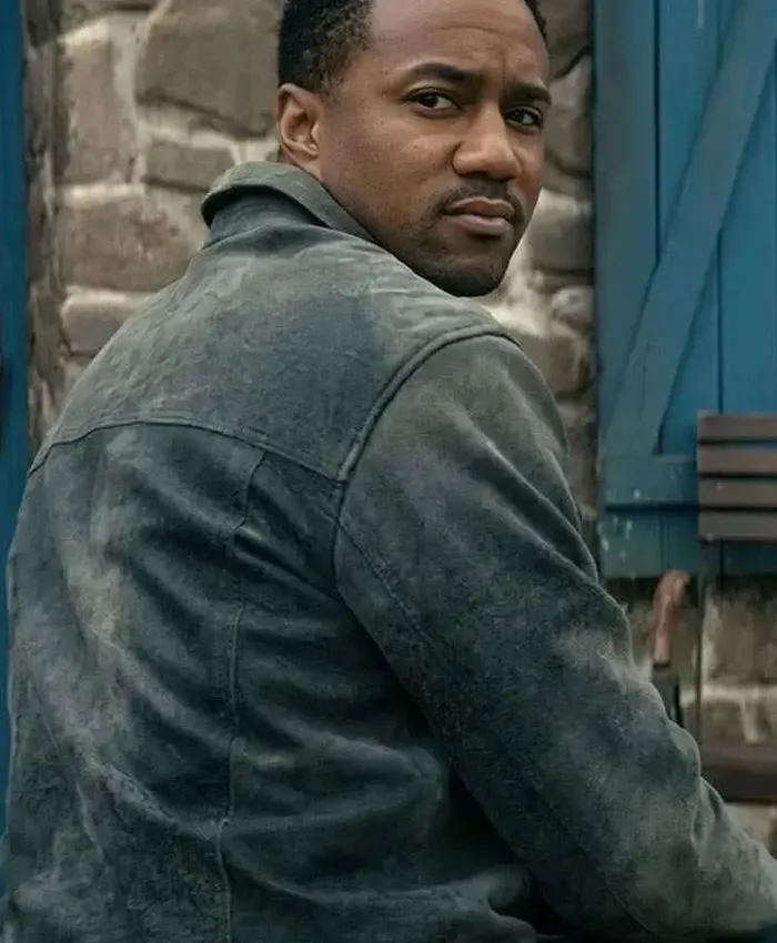 The Boys Season 5 Reggie Franklin Suede Jacket - Image 2