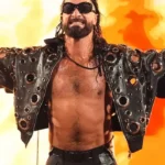Seth Rollins Grommets Leather Jacket - RAW 2026