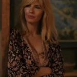 Kelly Reilly Dutton Ranch S01 Floral Robe - Embrace the Wild Elegance
