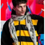 75th Berlinale Timothee Chalamet Stripe Jacket